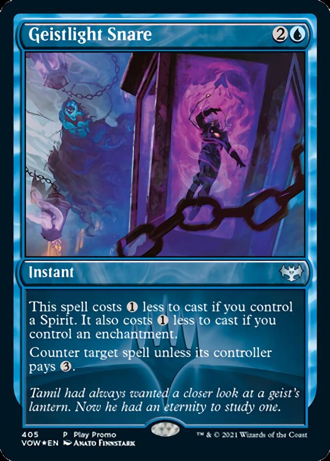 {C} Geistlight Snare (Play Promo) [Innistrad: Crimson Vow][PA VOW 405]