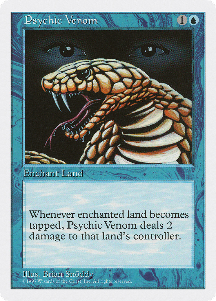{C} Psychic Venom [Fifth Edition][5ED 113] - Misty Mountain Games