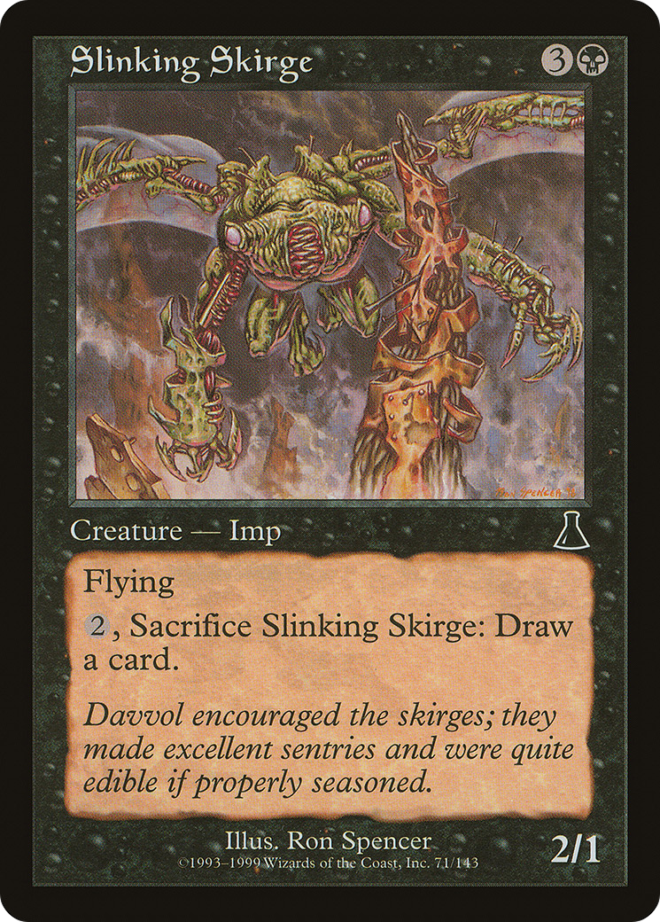 {C} Slinking Skirge [Urza's Destiny][UDS 071] - Misty Mountain Games
