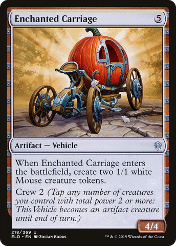 {C} Enchanted Carriage [Throne of Eldraine][ELD 218]