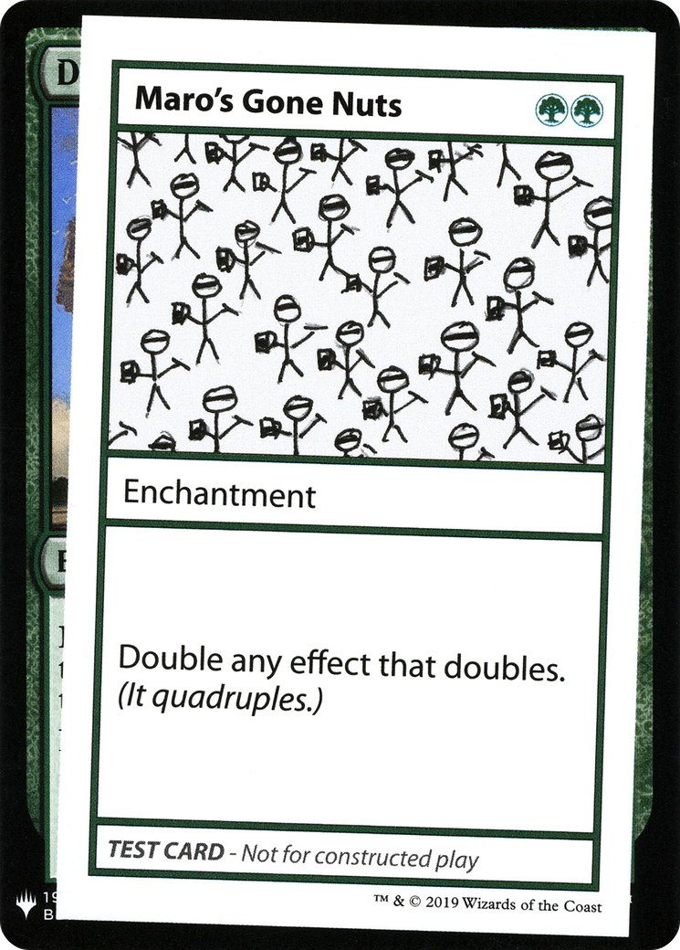 {R} Maro's Gone Nuts [Mystery Booster Playtest Cards][CON CMB1 081]