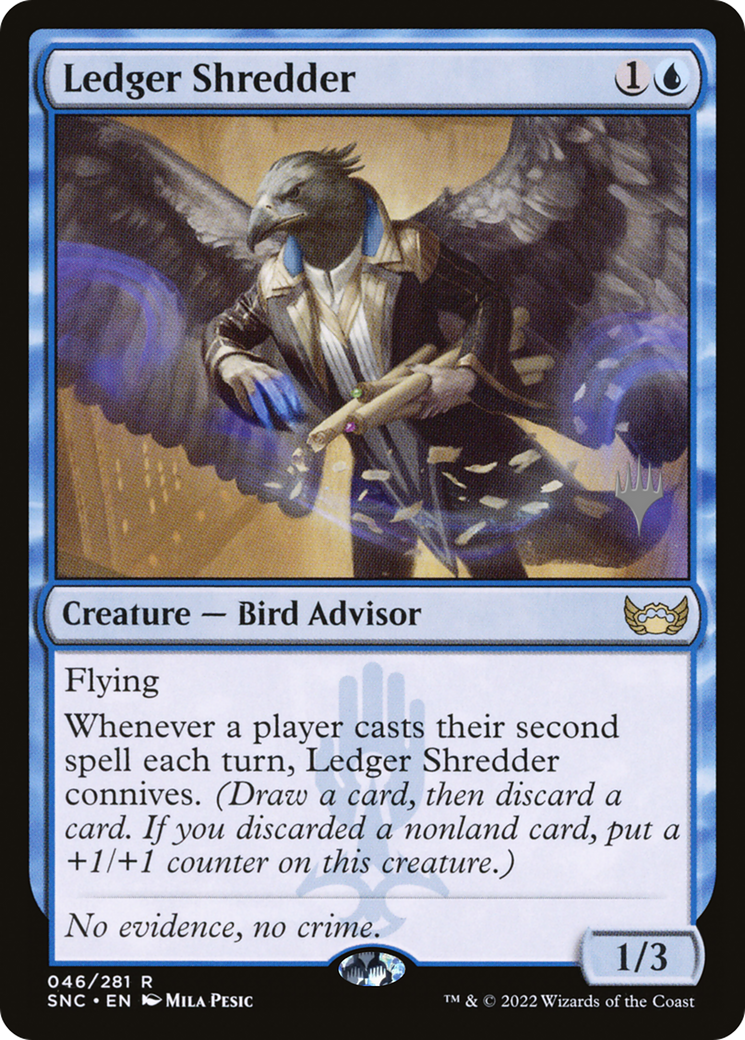 {R} Ledger Shredder (Promo Pack) [Streets of New Capenna Promos][PP SNC 046]