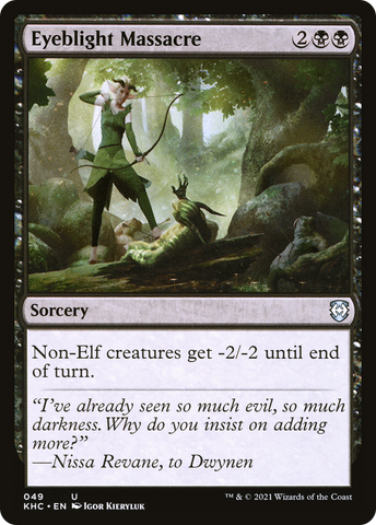 {C} Eyeblight Massacre [Kaldheim Commander][KHC 049]
