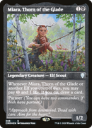 {C} Miara, Thorn of the Glade (Etched) [Commander Legends][CMR 566]