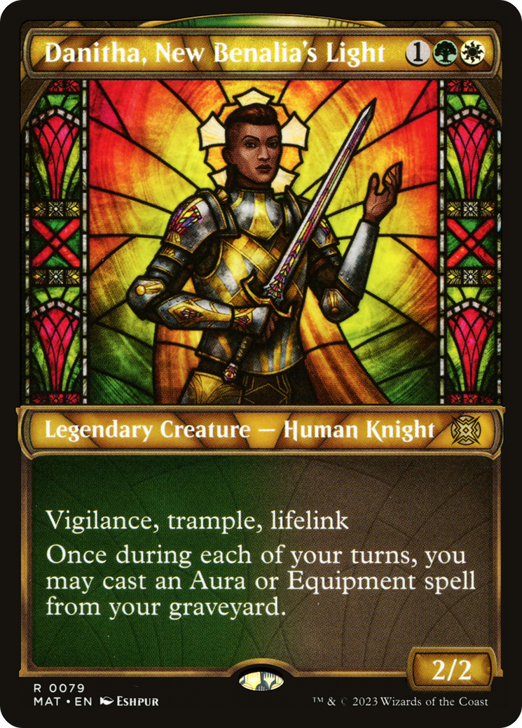 {R} Danitha, New Benalia's Light (Showcase) [March of the Machine: The Aftermath][MAT 079]