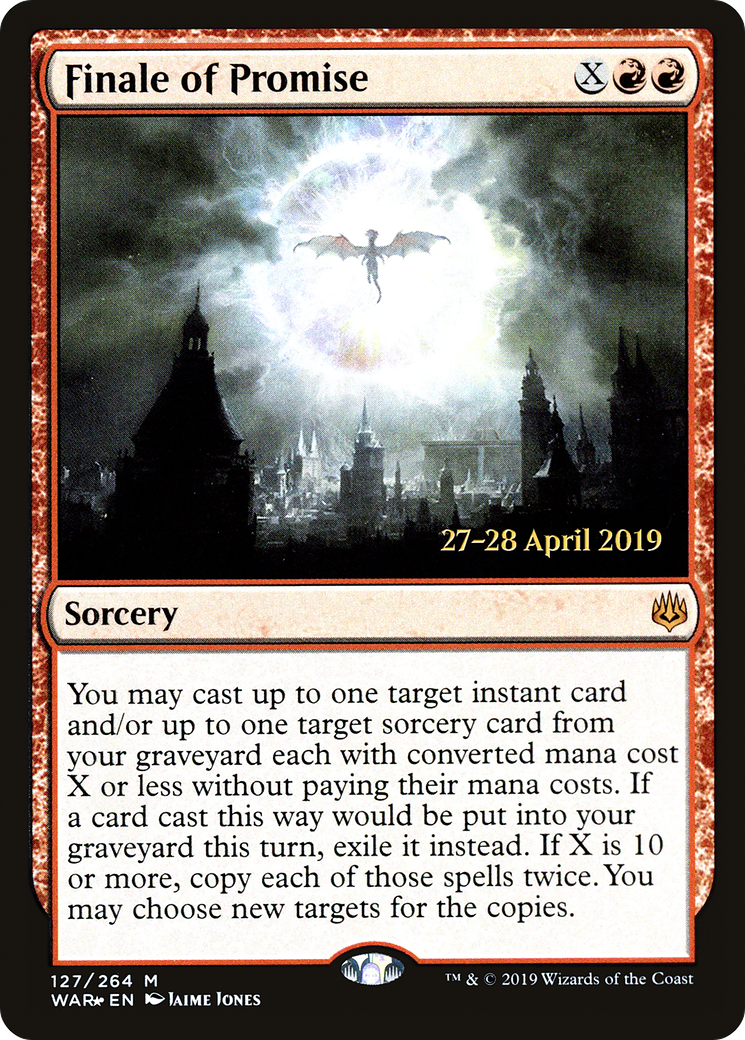 {R} Finale of Promise [War of the Spark Prerelease Promos][PR WAR 127]
