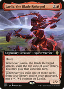 {R} Laelia, the Blade Reforged (Extended Art) [Commander 2021][C21 380]