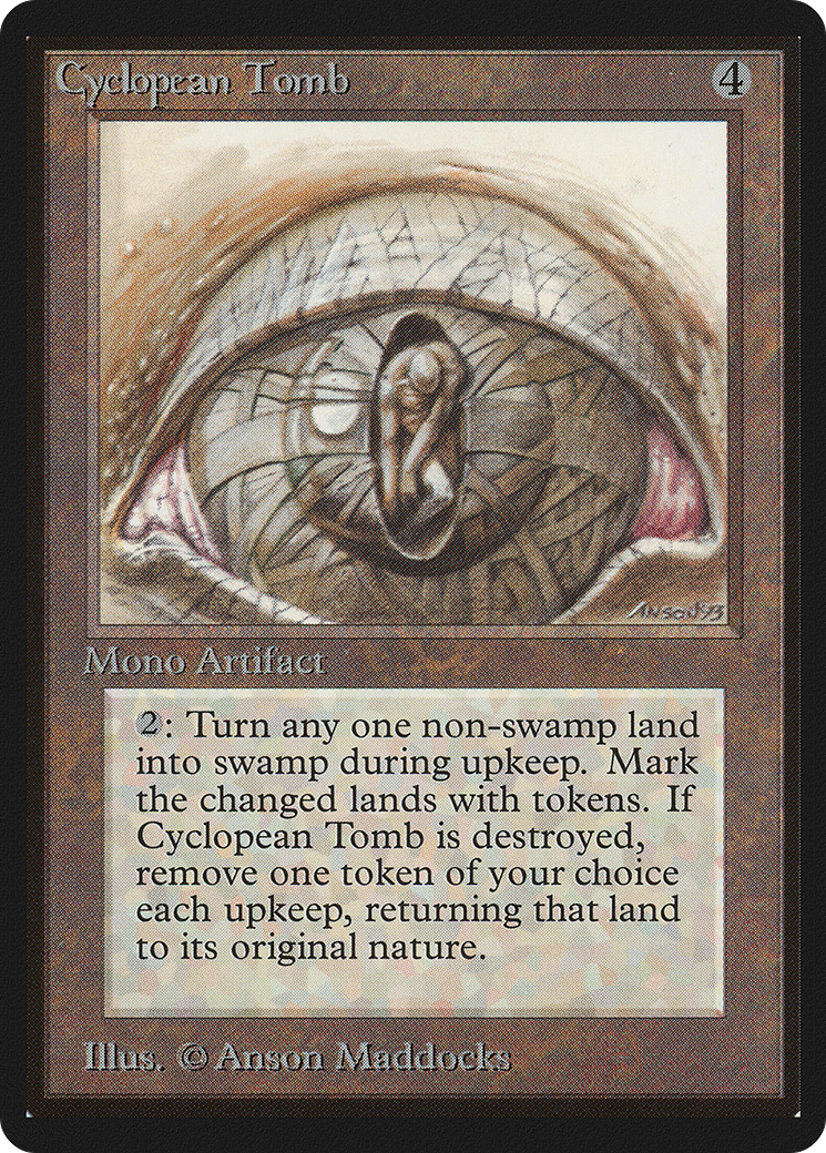 {R} Cyclopean Tomb [Beta Edition][LEB 241] - Misty Mountain Games