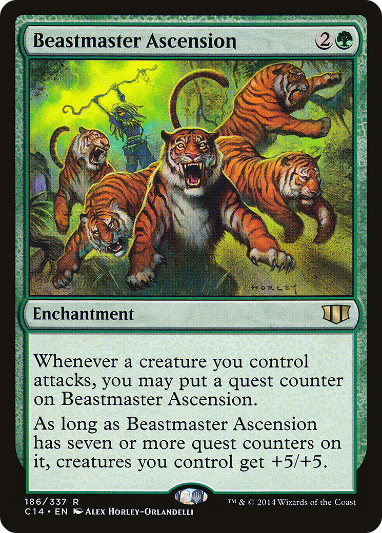 {R} Beastmaster Ascension [Commander 2014][C14 186] - Misty Mountain Games