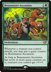 {R} Beastmaster Ascension [Commander 2014][C14 186] - Misty Mountain Games