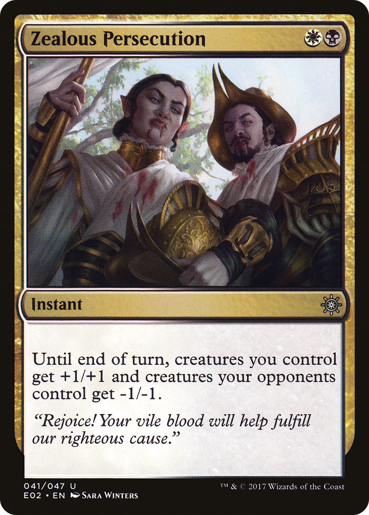 {C} Zealous Persecution [Explorers of Ixalan][E02 041] - Misty Mountain Games