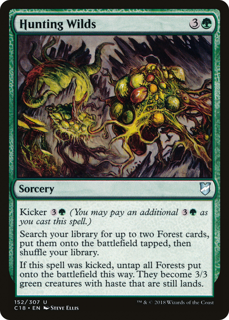 {C} Hunting Wilds [Commander 2018][C18 152]