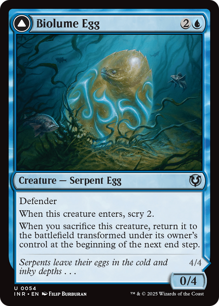 {C} Biolume Egg // Biolume Serpent [Innistrad Remastered][INR 054]