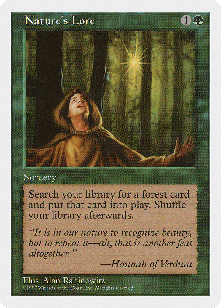 {C} Nature's Lore [Fifth Edition][5ED 316]