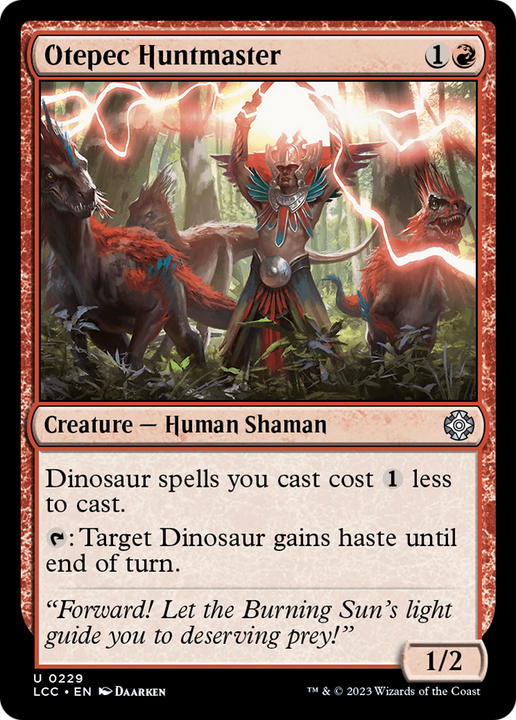 {C} Otepec Huntmaster [The Lost Caverns of Ixalan Commander][LCC 229]