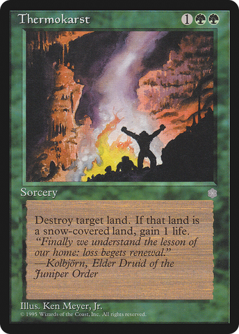 {C} Thermokarst [Ice Age][ICE 268]