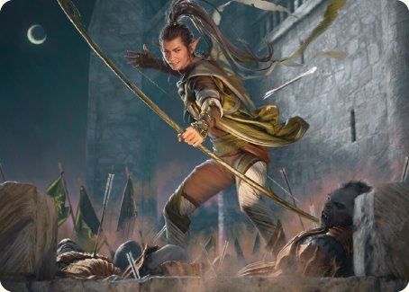 {A} Legolas, Counter of Kills Art Card [The Lord of the Rings: Tales of Middle-earth Art Series][ALTR 017]