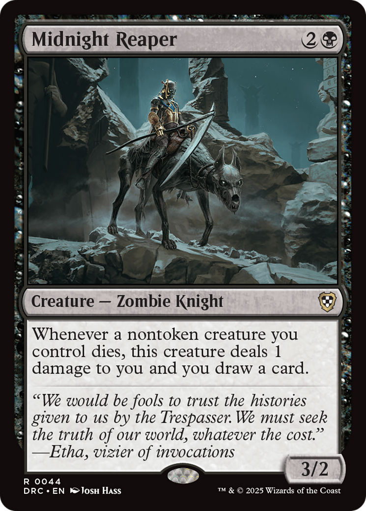 {R} Midnight Reaper [Aetherdrift Commander][DRC 044]