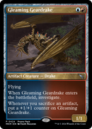 {C} Gleaming Geardrake (Promo Pack) [Murders at Karlov Manor Promos][MKM 424]