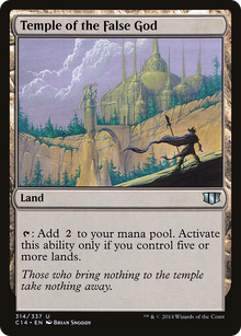 {C} Temple of the False God [Commander 2014][C14 314] - Misty Mountain Games