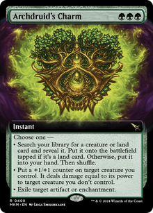 {@R} Archdruid's Charm (Extended Art) [Murders at Karlov Manor][MKM 408]