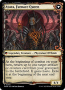 {R} Ayara, Widow of the Realm // Ayara, Furnace Queen (Multiverse Legends) [March of the Machine][MOM 296]