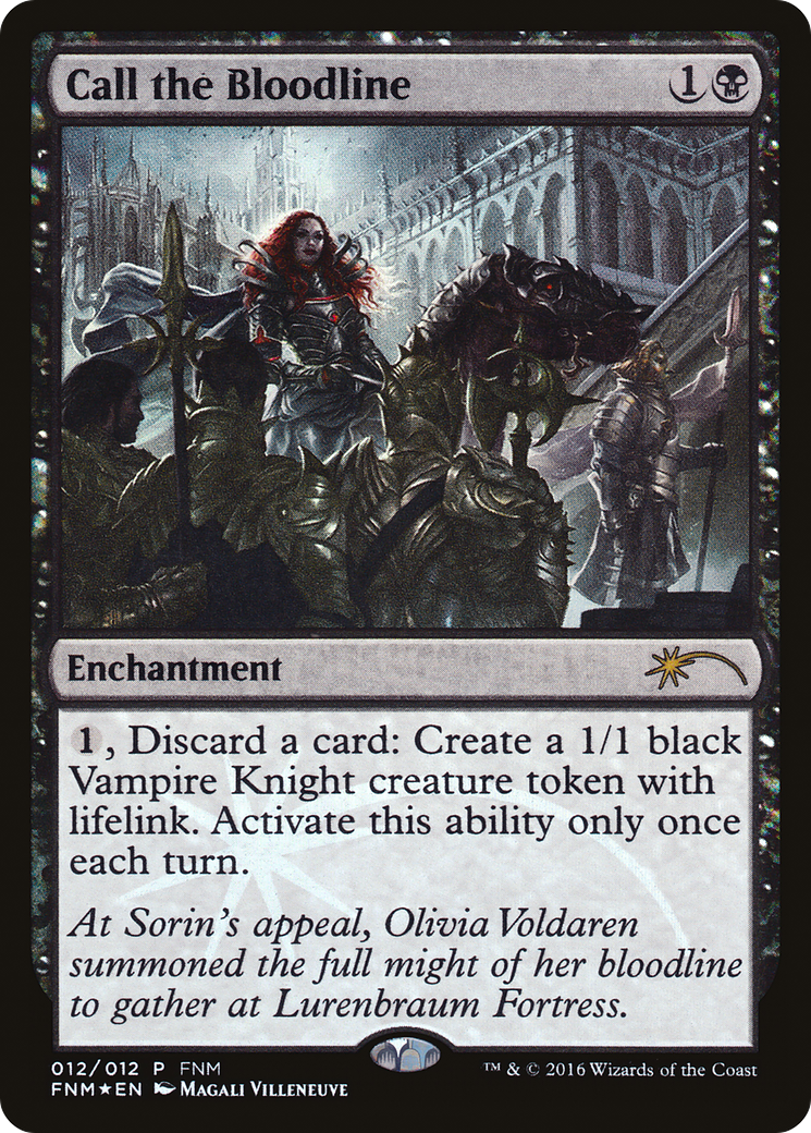{R} Call the Bloodline [Friday Night Magic 2016][PA F16 012] - Misty Mountain Games