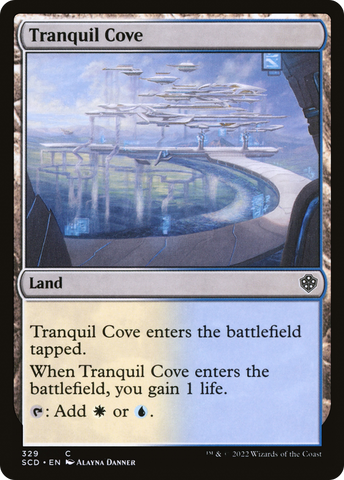 {C} Tranquil Cove [Starter Commander Decks][SCD 329]