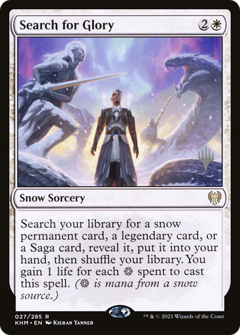 {R} Search For Glory (Promo Pack) [Kaldheim Promos][PP KHM 027]