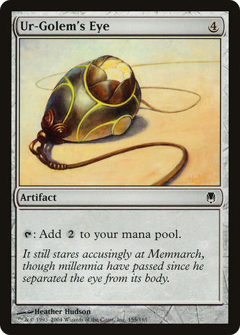 {C} Ur-Golem's Eye [Darksteel][DST 155]