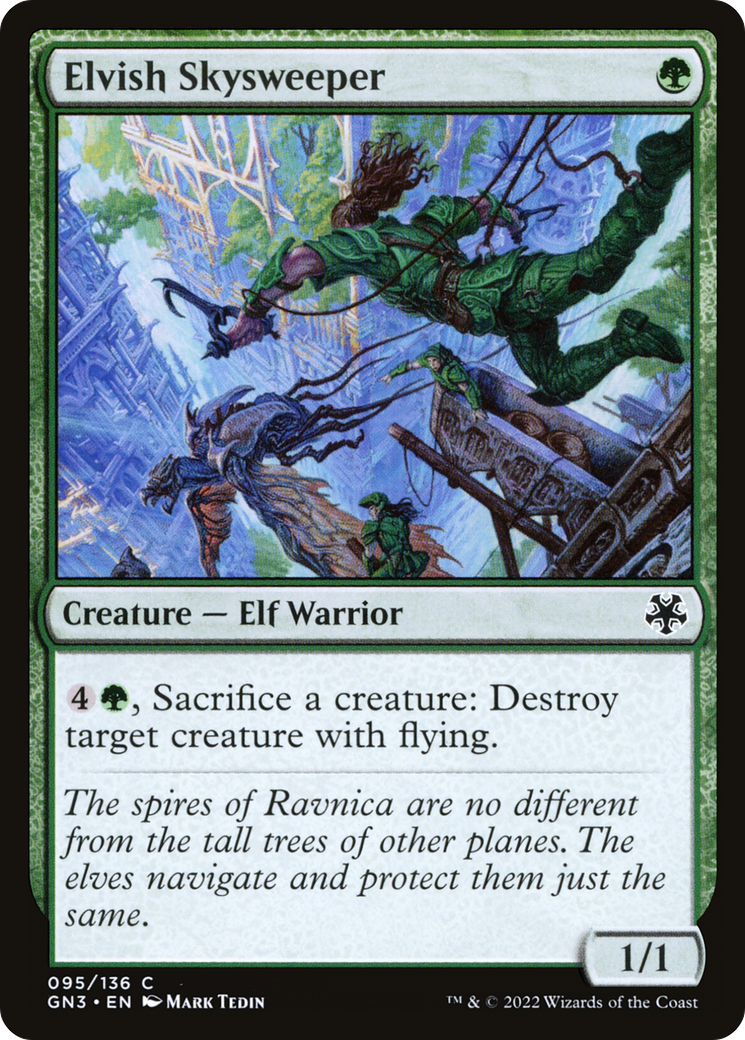 {C} Elvish Skysweeper [Game Night 2022][GN3 095]