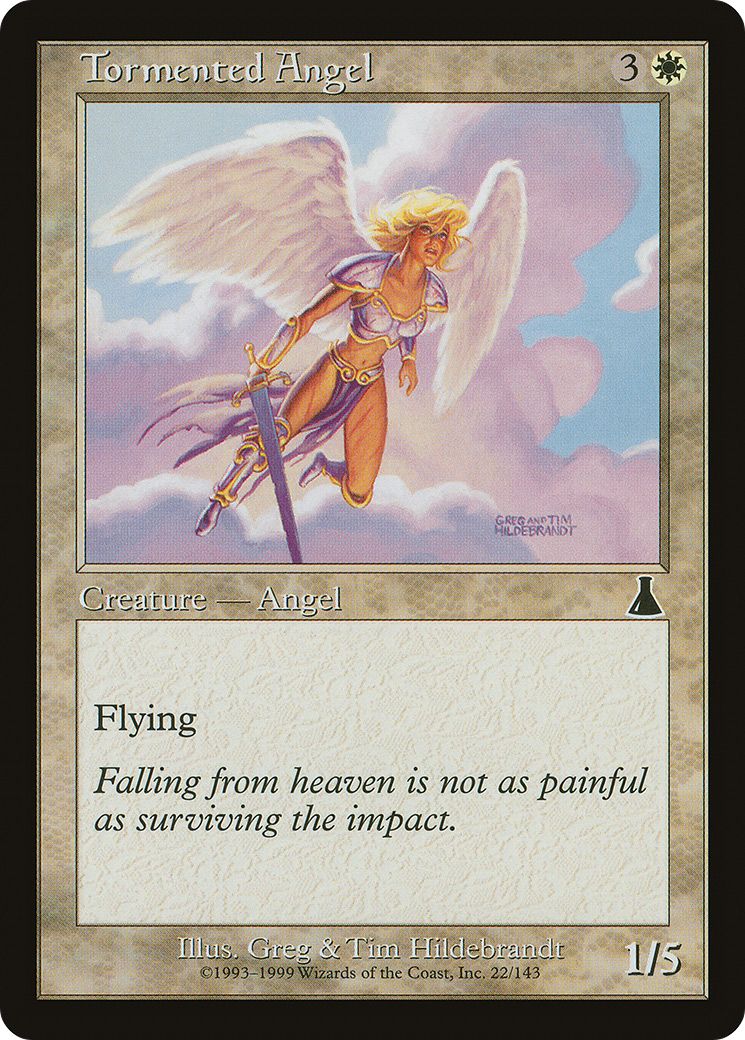 {C} Tormented Angel [Urza's Destiny][UDS 022] - Misty Mountain Games