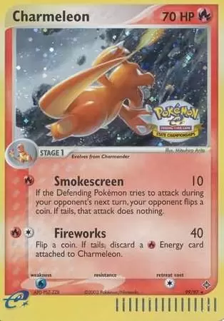 [PKM] Charmeleon (99/97) (State Championships 2004) [League & Championship Cards]
