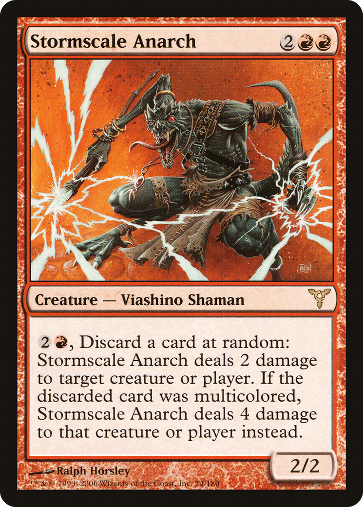 {R} Stormscale Anarch [Dissension][DIS 074] - Misty Mountain Games