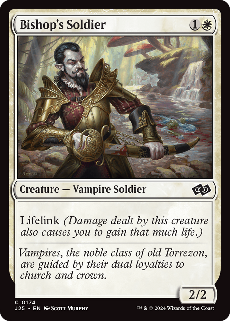 {C} Bishop's Soldier [Foundations Jumpstart][J25 174]