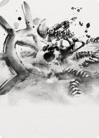 {A} Myr Convert Art Card [Phyrexia: All Will Be One Art Series][AONE 081]