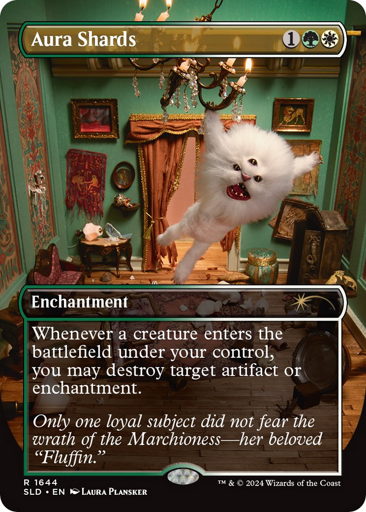 {R} Aura Shards (Rainbow Foil) [Secret Lair Drop Series][RBF SLD 1644]