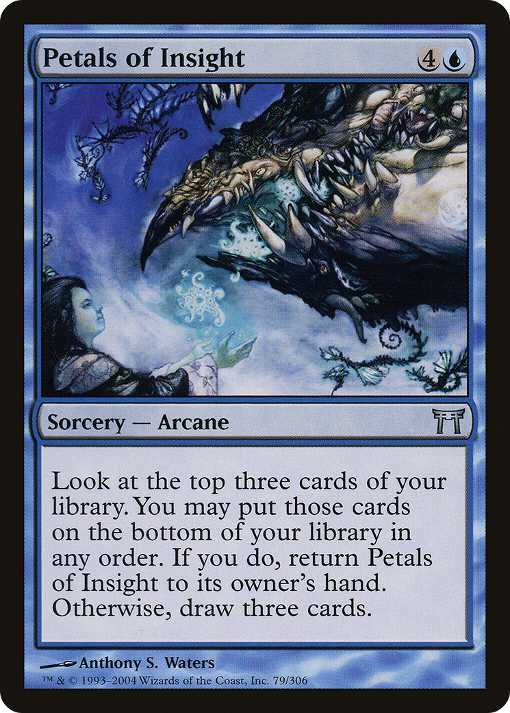 {C} Petals of Insight [Champions of Kamigawa][CHK 079]