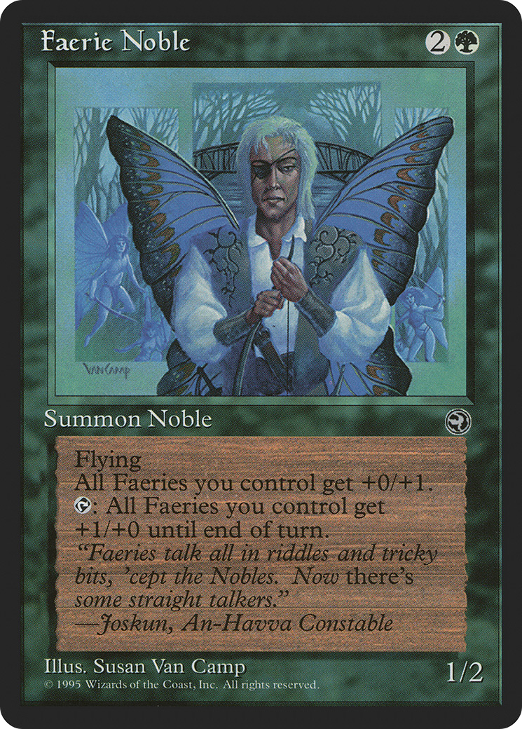 {R} Faerie Noble [Homelands][HML 086] - Misty Mountain Games