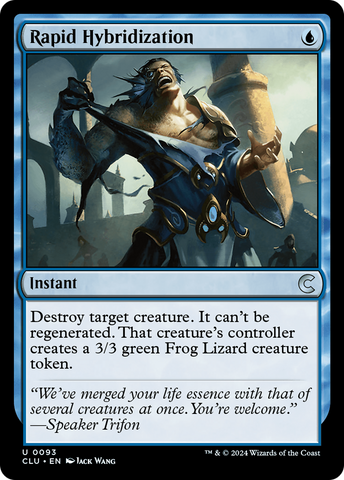 {C} Rapid Hybridization [Ravnica: Clue Edition][CLU 093]