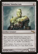 {R} Solemn Simulacrum [Mirrodin][MRD 245]
