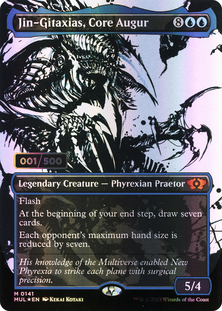 {R} Jin-Gitaxias, Core Augur (Serialized) [Multiverse Legends][SR MUL 141]