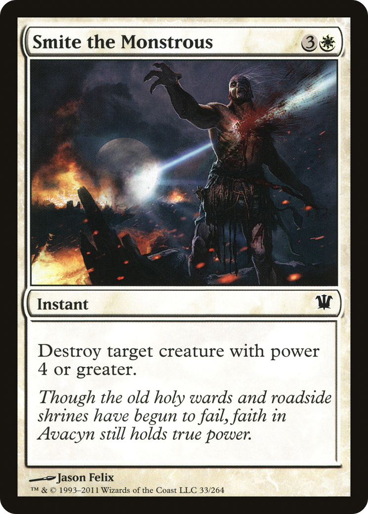 {C} Smite the Monstrous [Innistrad][ISD 033] - Misty Mountain Games
