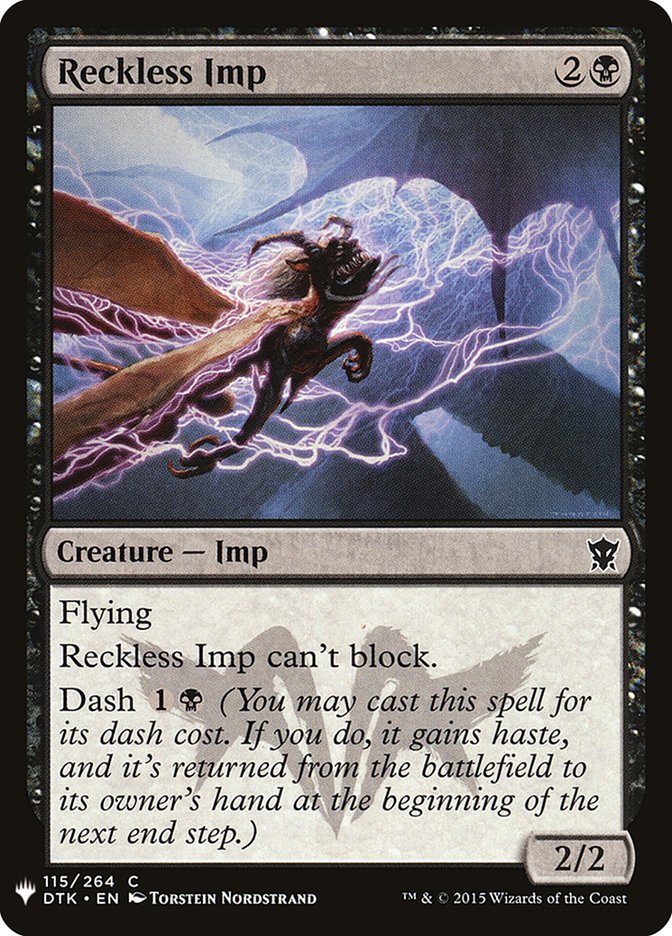 {C} Reckless Imp [Mystery Booster][MB1 DTK 115]