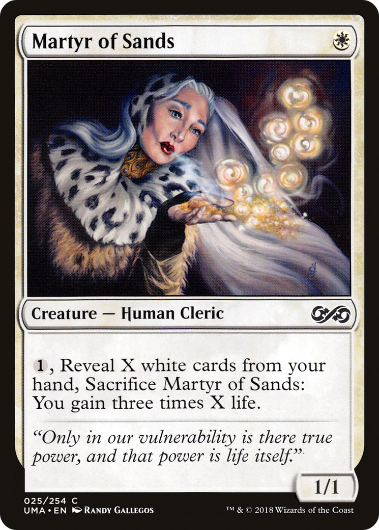 {C} Martyr of Sands [Ultimate Masters][UMA 025]