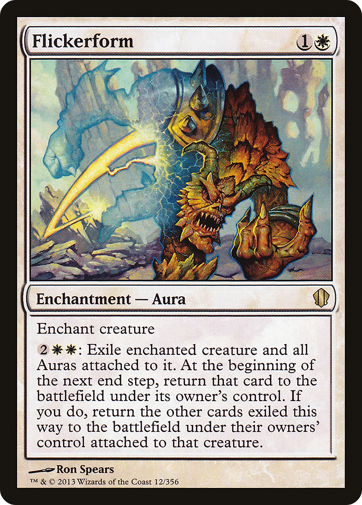 {R} Flickerform [Commander 2013][C13 012] - Misty Mountain Games