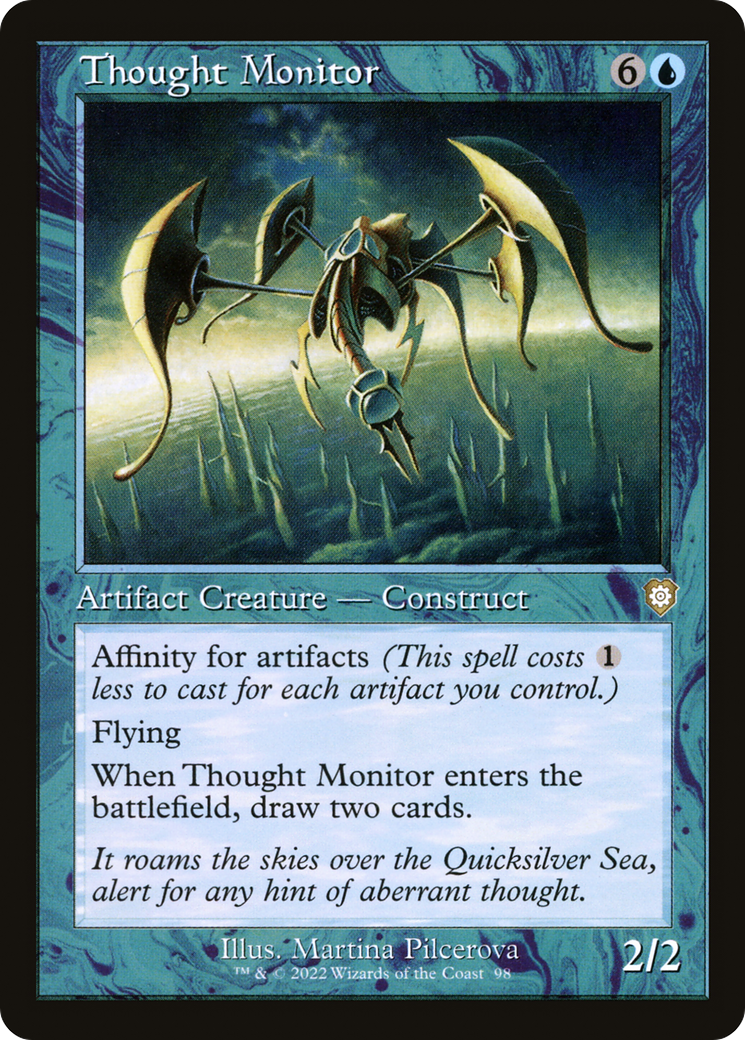 {R} Thought Monitor (Retro) [The Brothers' War Commander][BRC 098]