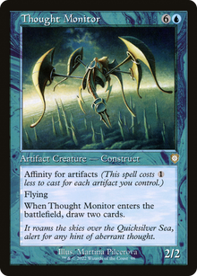 {R} Thought Monitor (Retro) [The Brothers' War Commander][BRC 098]