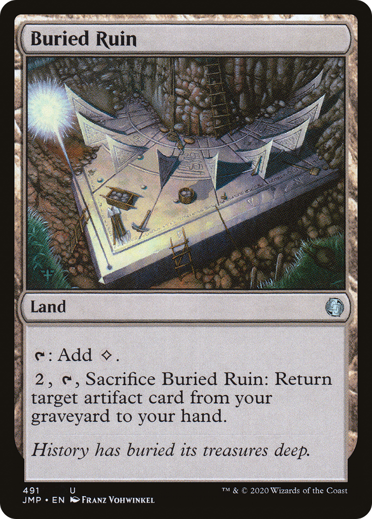 {C} Buried Ruin [Jumpstart][JMP 491]
