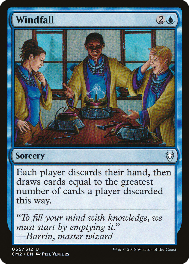 {C} Windfall [Commander Anthology Volume II][CM2 055] - Misty Mountain Games